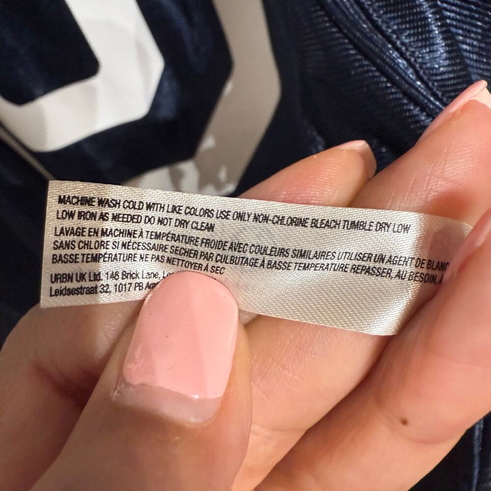 Free People Movement Navy Combo Happy Camper Tee Shirt Maxi Dress Sz S - Picture 7 of 12